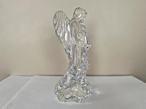 WATERFORD CRYSTAL NATIVITY ANGEL WITH HORN FIGURINE  MINT - Picture 1 of 5