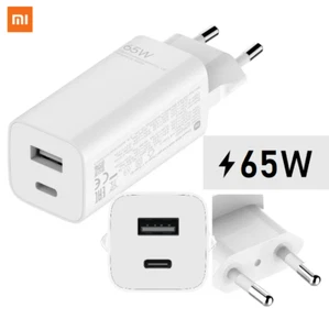 Xiaomi 65W GaN Schnell Ladegeräte QC4.0 USB C Netzteil Für iPhone Samsung Huawei - Zdjęcie 1 z 3
