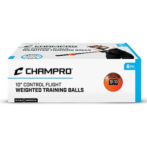 Champro 15oz 10" Control Flight Training Ball - 6-Pack - Picture 1 of 1