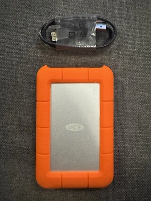 LaCie Rugged 1TB 5400RPM USB 3.0 Thunderbolt External Hard Drive LAC9000294 - Image 1 of 4