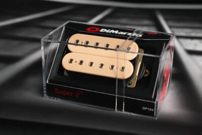 DiMarzio DP104CR Super 2 Humbucker - Cream / Standard Spaced - Image 1 of 3