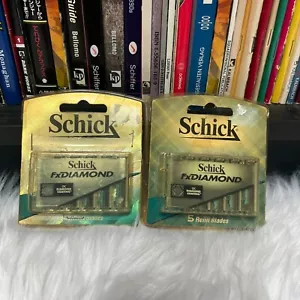 HOJAS DE RECARGA DE AFEITADORA SCHICK FX DIAMOND 2 PAQUETES (10 HOJAS) - Imagen 1 de 2
