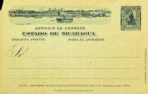 NICARAGUA UNUSED 2c POSTAL STATIONERY CARD