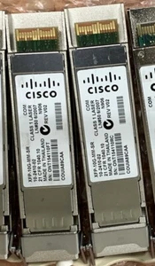 2x Cisco XFP-10G-MM-SR 10Gbe XFP Fiber Transceiver Modules - Picture 1 of 1