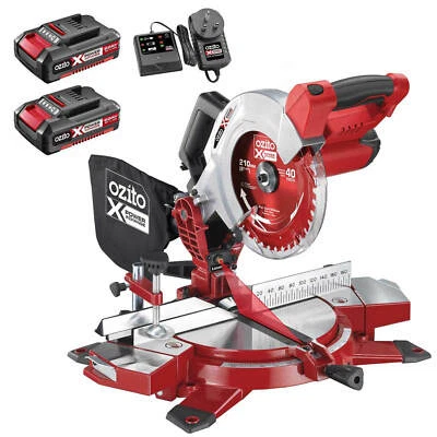 Ozito PXCMSS 18v Cordless Compound Mitre Saw 210mm 2 x 2ah Li-ion - Image 1 of 4