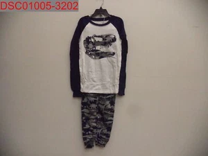 The Children’s Place Boys H/T Mist Camo Dino Cotton Pajamas 10 195935116923 - Picture 1 of 10
