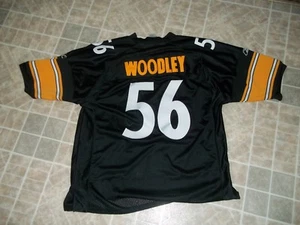 MAGLIA LAMARR WOODLEY STEELERS REEBOK ONFIELD TAGLIA 50 - Foto 1 di 2