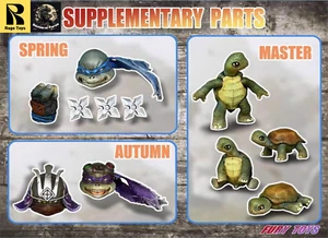 5k Toys Fury Samurai Animals Autumn Spring Master Custom Kit W2-CK003 - Picture 1 of 5