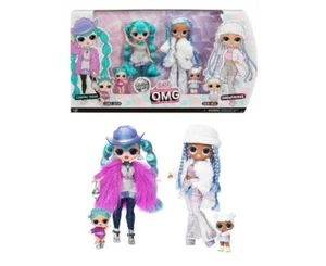 L.O.L Surprise OMG Winter Disco Cosmic Nova und Snowlicious Modepuppen Paket - Bild 1 von 5