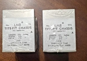TITE FIT CHASSIS LMB 771 2.125" X 2.75" X 2.75" (2 PK) - Picture 1 of 5