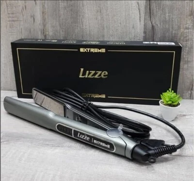 Hair Straightener Iron Professional 480 F with Titanium Plates by Lizze Extreme