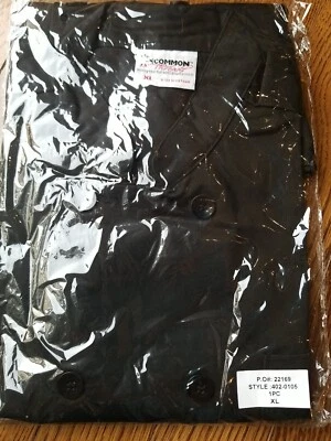 Uncommon Threads Chef Coat Black  New - XLarge - Image 1 of 3