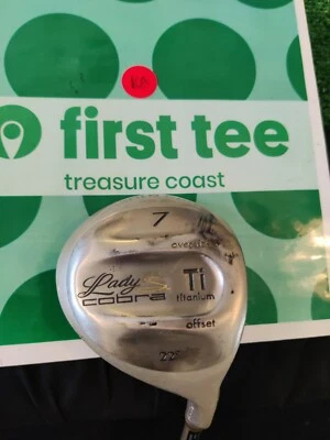 Lady Cobra Ti Ladies Offset 22* 7 Wood Graphite Shaft  - Image 1 of 4
