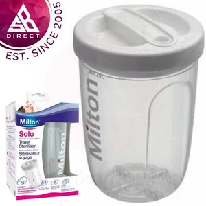 Milton Solo Single Bottle Steam Steriliser│Microwave Travel Baby Bottle/Bucket - Picture 1 of 3