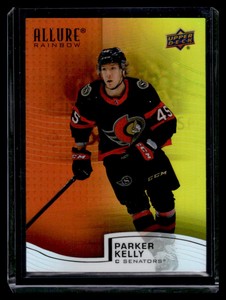 2021 UD Allure Rainbow Orange/Yellow Parker Kelly  #R-46 Ottawa Senators