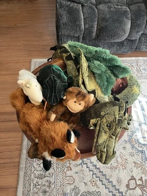 Lote de peluches de marionetas Folkmanis Foto 1 de 4