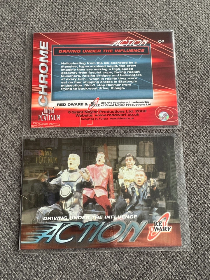 RED DWARF Trading Cards - Single Chase Card C4 - by  Futera 2002 - Image 1 of 1