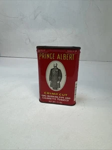Vintage Prince Albert Pocket Tabakdose 1 1/2 oz. Werbesammler rot - Bild 1 von 5