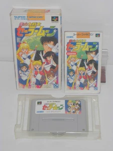 SNES -- SAILOR MOON -- Boxed. Super famicom. JAPAN GAME. 13560 - Picture 1 of 11