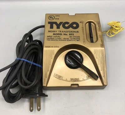 TYCO Hobby Transformer Power Pack USA Model No. 895 Vintage Working - Image 1 of 4