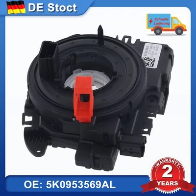 Sensor de ángulo de dirección de muelle 5K0953569AL para VW Jetta Audi Skoda Seat - Imagen 1 de 4