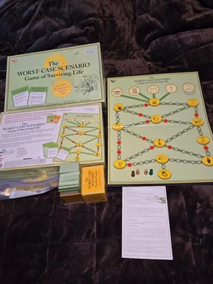 The Worst Case Scenario: Game of Surviving Life Board Game 100% COMPLETE - Image 1 of 4