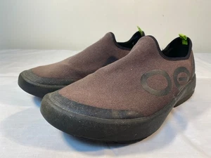 OOFOS OOmg Eezee scarpe mocassino basse uomo nylon marrone comode - US 11,5 - Foto 1 di 7