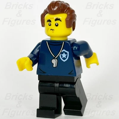 LEGO® Police City Trainer Academy Male Minifigure Badge Whistle 60372 cty1559 - Image 1 of 3