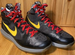 Size 12 - Nike Air Max Hyperdunk 2011 PE Chris Bosh Black And Yellow - Picture 1 of 13