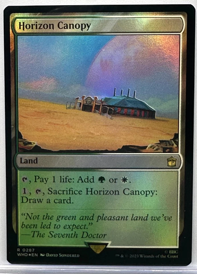 Horizon Canopy, Doctor Who, Magic the Gathering, MTG, FOIL (287) - Image 1 of 1