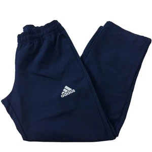 ADIDAS JOGGERS TROUSERS 7 8 YEARS NAVY BLUE Boys - Picture 1 of 12