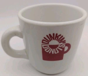 Vintage Dunkin Donuts Heavy China Coffee Mug 3" Mayer China Beaver Falls PA - Picture 1 of 9