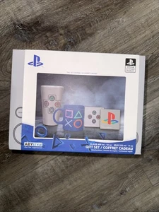 PlayStation Classic Tasse, 400ml Glas & 2 Untersetzer Sammlerstück Geschenkbox - Bild 1 von 5