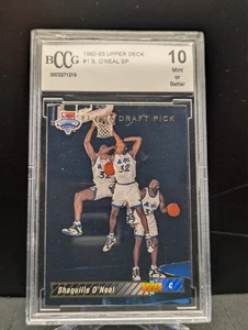 1992-93 Upper Deck - Shaquille O'Neal #1 (RC) SP BCCG 10 - Bild 1 von 2