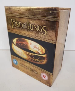 Lord of the Rings DVD Box Set Motion Picture Trilogy Extended Edition Rated 12 - Picture 1 of 15