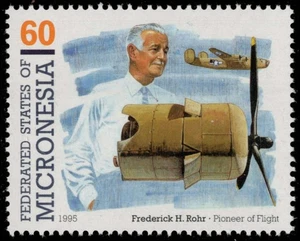 MICRONESIA 233e - Aviation Pioneers "Frederick H. Rohr" (pc44750) - Picture 1 of 1