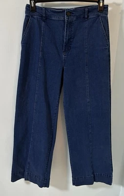 Bagatelle New York Women’s Size 30 Wide Leg High Rise Jeans Blue Medium Wash EUC - Image 1 of 4