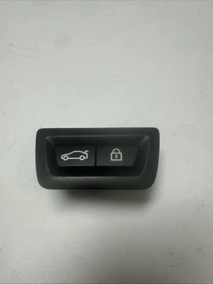BMW 530i 540 550 G30 2018-2022 maletero trasero tapa cierre bloqueo botón interruptor OEM Foto 1 de 4
