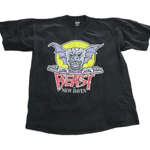 Camisa De Colección del Equipo de Hockey Beast of New Haven AHL XL 90s RARA DE COLECCIÓN Puntada Única - Imagen 1 de 7