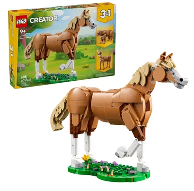 LEGO Creator Hermoso Caballo 31166 Kit de Construcción (685 Piezas) Foto 1 de 4