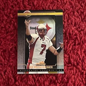 2004 Fleer Showcase #113 Ben Roethlisberger Showcasing Talent /599 Rookie - Picture 1 of 4