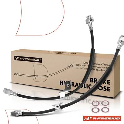 A-Premium 2x Manguera hidráulica de freno lateral trasero para Ford Mustang 2015 2016 2017-2021 Foto 1 de 4