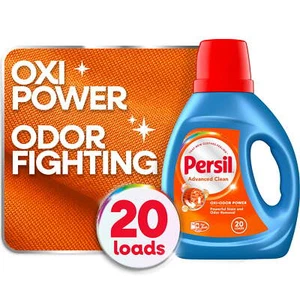 Persil Advanced Clean Oxi+Odor Power Liquid Detergent 40 fl oz 20 loads - Picture 1 of 6
