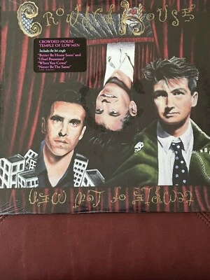 CROWDED HOUSE - TEMPLE OF LOW MEN 1988 US 1st PRESS SEALED VINYL/LP #1 AUS #2 NZ - Image 1 of 4
