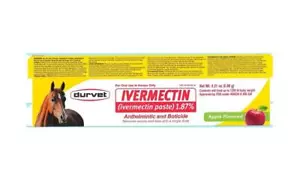 Ivermect New In Box Paste Horse Dewormer Apple Flavor Exp 12/25 dur-vet Wormer - Picture 1 of 2