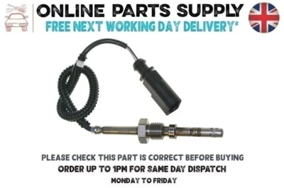 Sensor de Temperatura dos Gases de Exaustão para AUDI A6 Allroad C7 3.0 TDI quattro 2012-2016 - Imagem 1 de 4