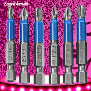 Destornillador Antideslizante Brocas Magnético Cabezal Único PH1 PZ1 PH2 PZ2 PH3 PZ3 - Imagen 1 de 11