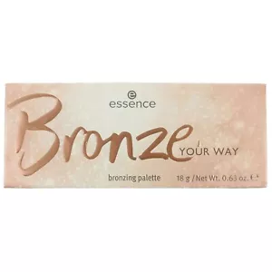 ESSENCE BRONZING PALETTE Bronze Your Way 3 Shades Sun-Kissed Glow Tan Matte UK - Picture 1 of 9