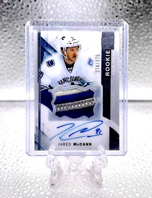 JARED MCCANN 2015 Upper Deck Premier #81 PREMIER ROOKIE PATC AUTOGRAPH /375 RC - Image 1 of 2