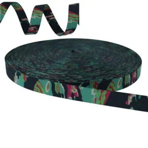 1M Camouflage Gurtband nicht elastisch Einfassstreifen Taschengurt Zubehör - Bild 1 von 6